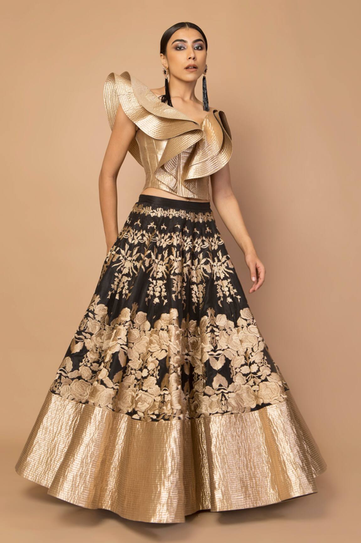 Siddartha Tytler Embroidered Lehenga Set