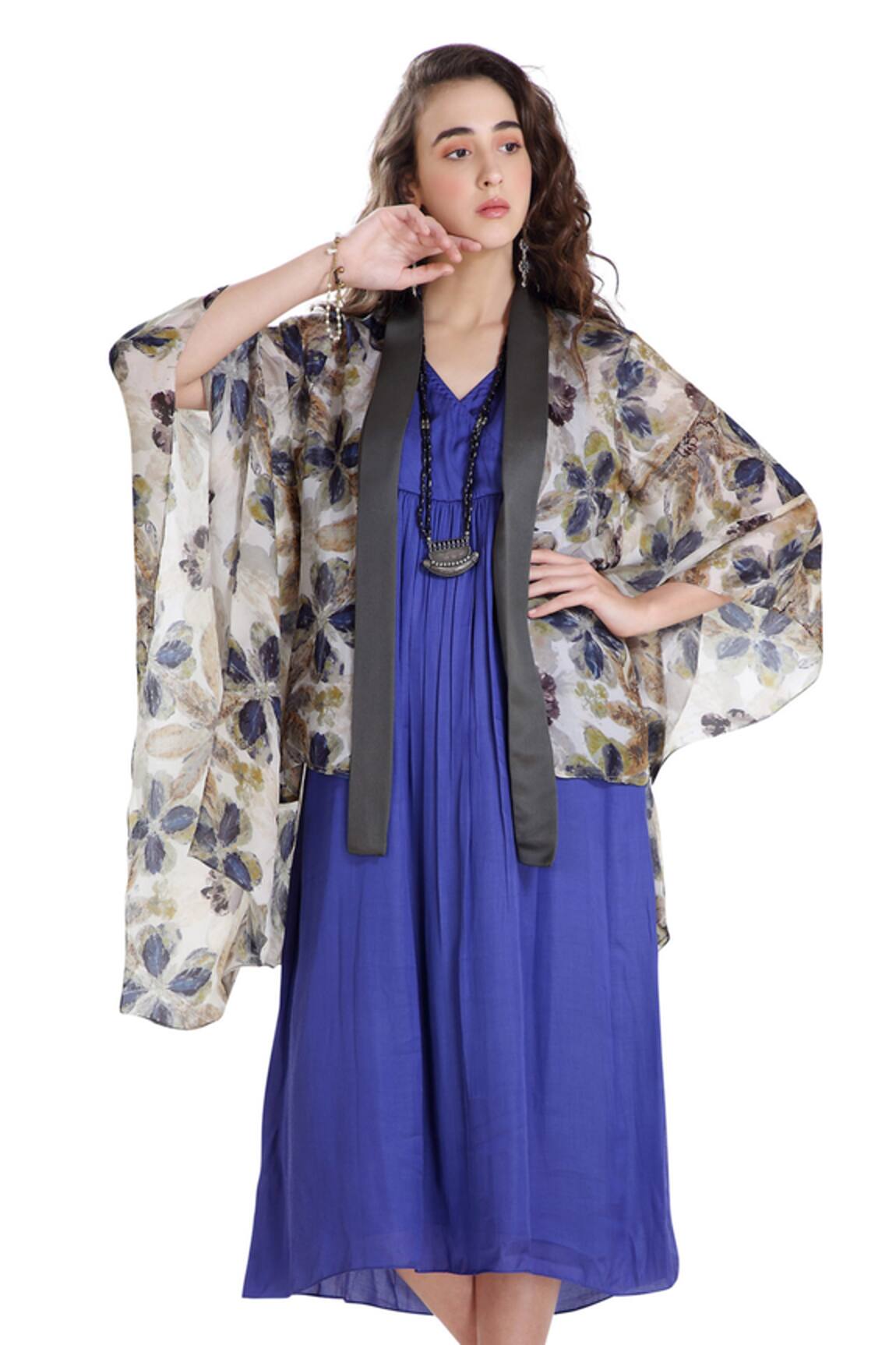 Whimsical By Shica Silk Organza Dress with Jacket