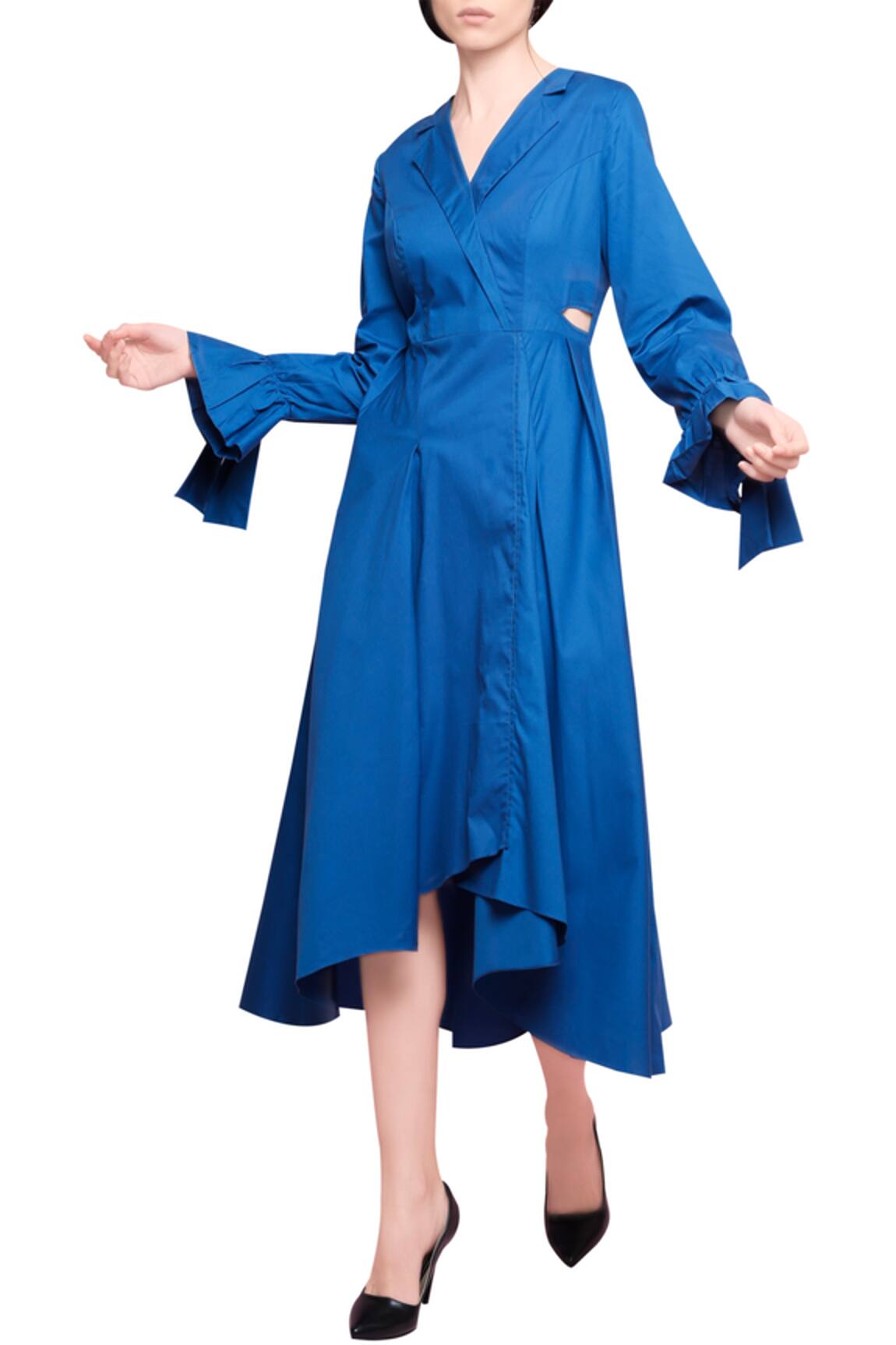 Manika Nanda Cotton Asymmetric Dress