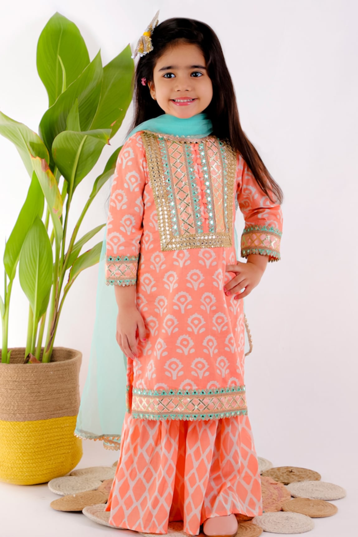 Bloomers by Amrita M Printed Kurta Set