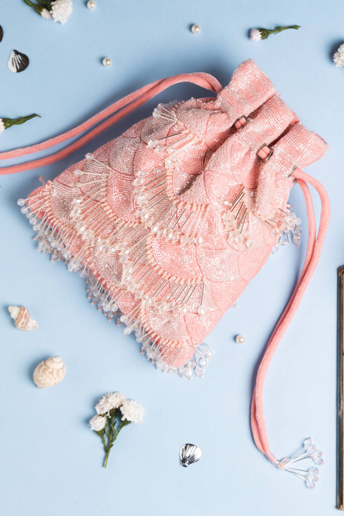 Ara Studio Velvet Potli Bag