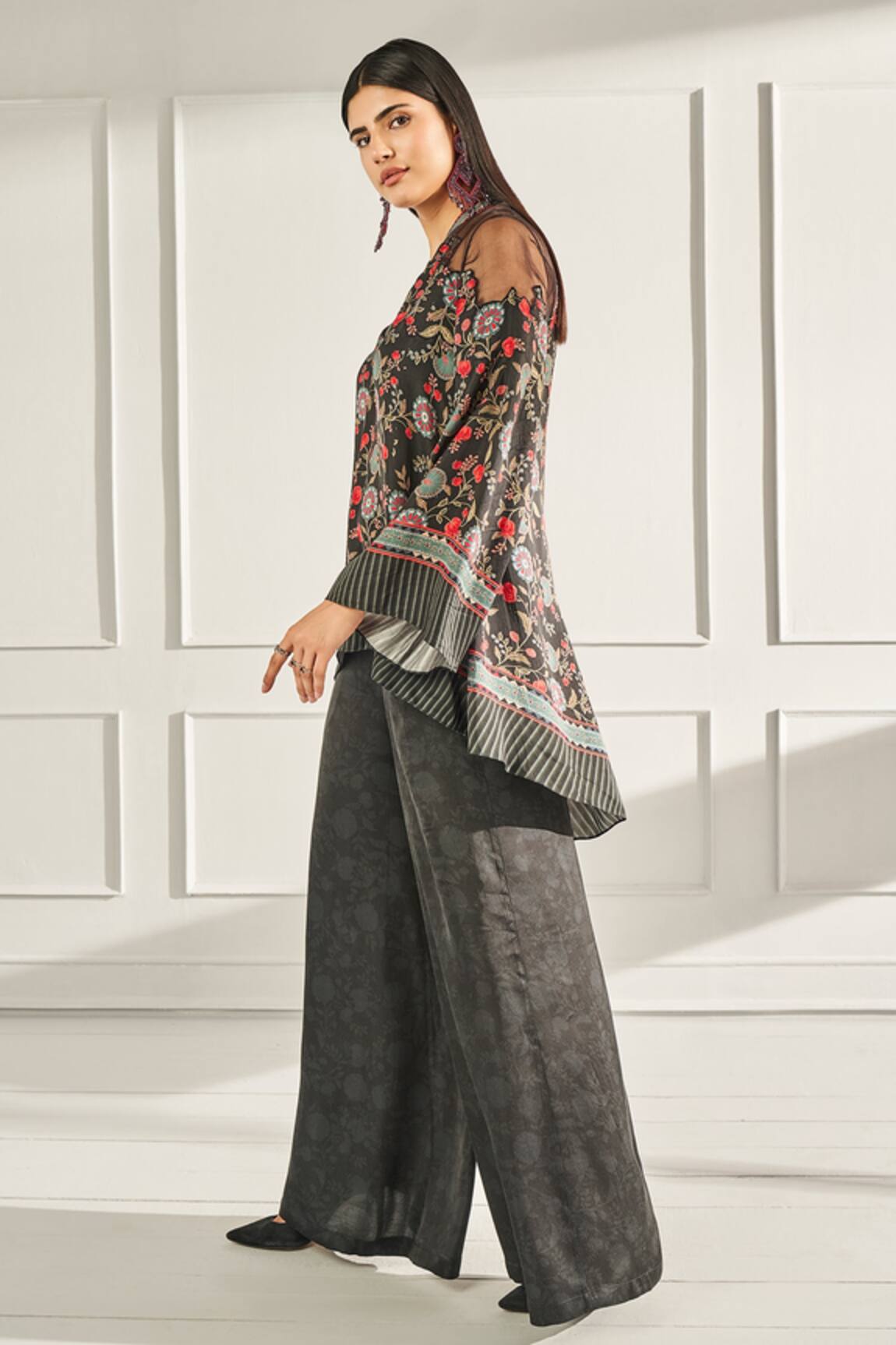 Buy Panelled Palazzo Pants Online at Best Prices in India - JioMart.