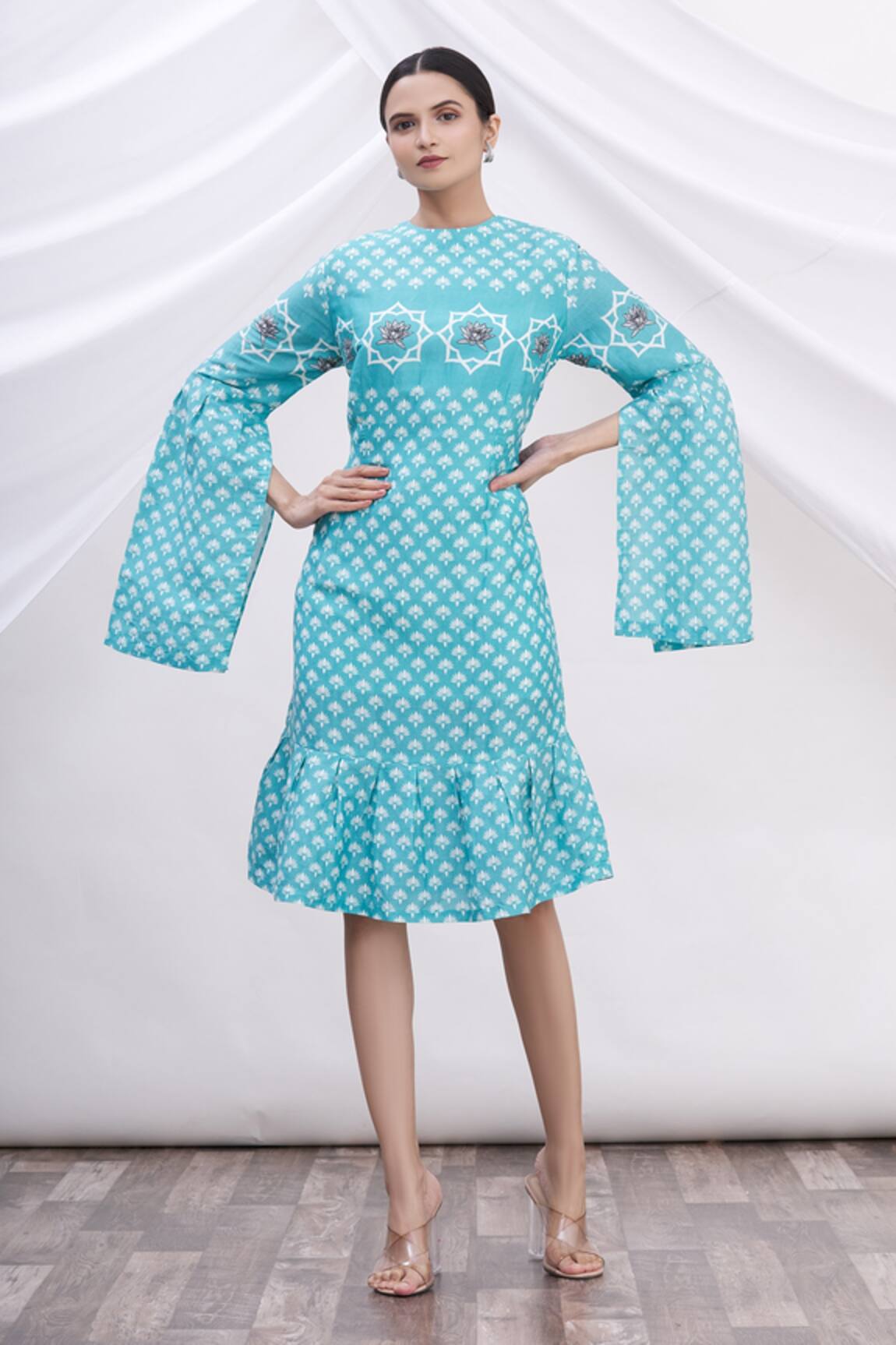 MR. Ajay Kumar Cotton Printed Dress