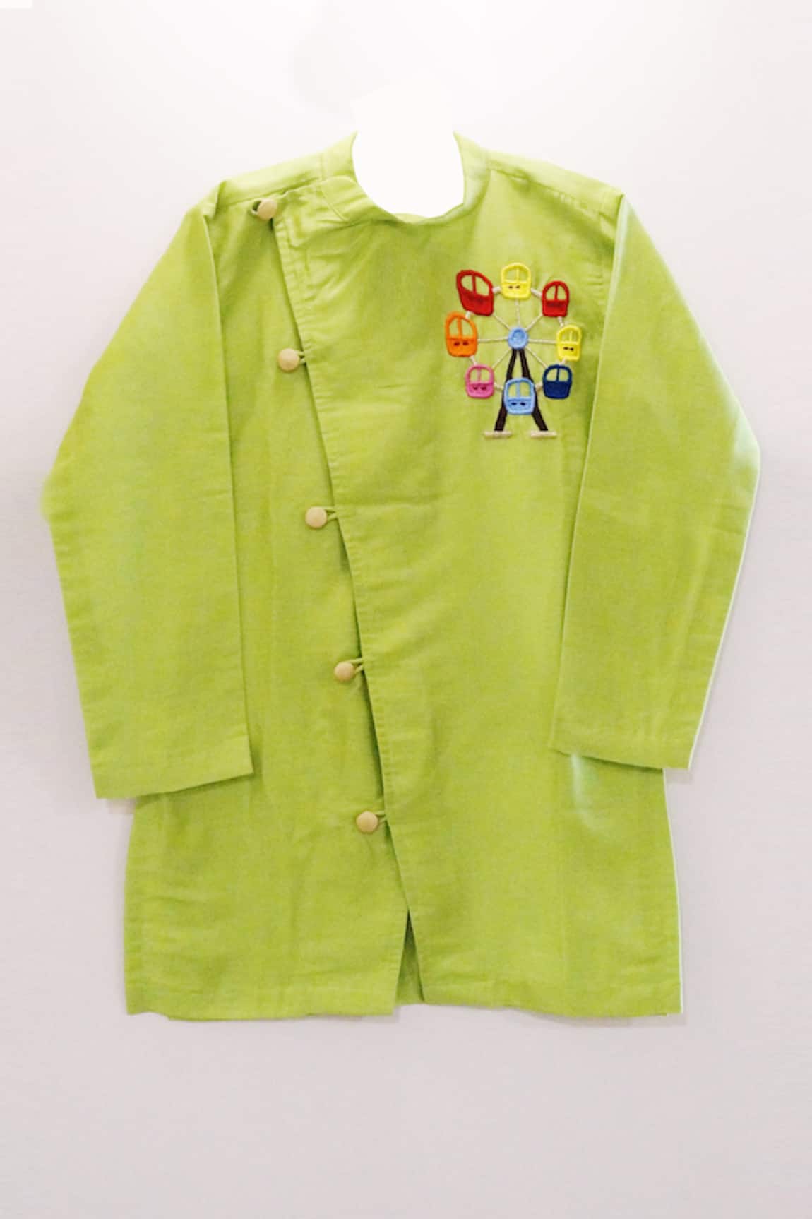 APRICOTKIDS Overlap Kurta & Pant Set 