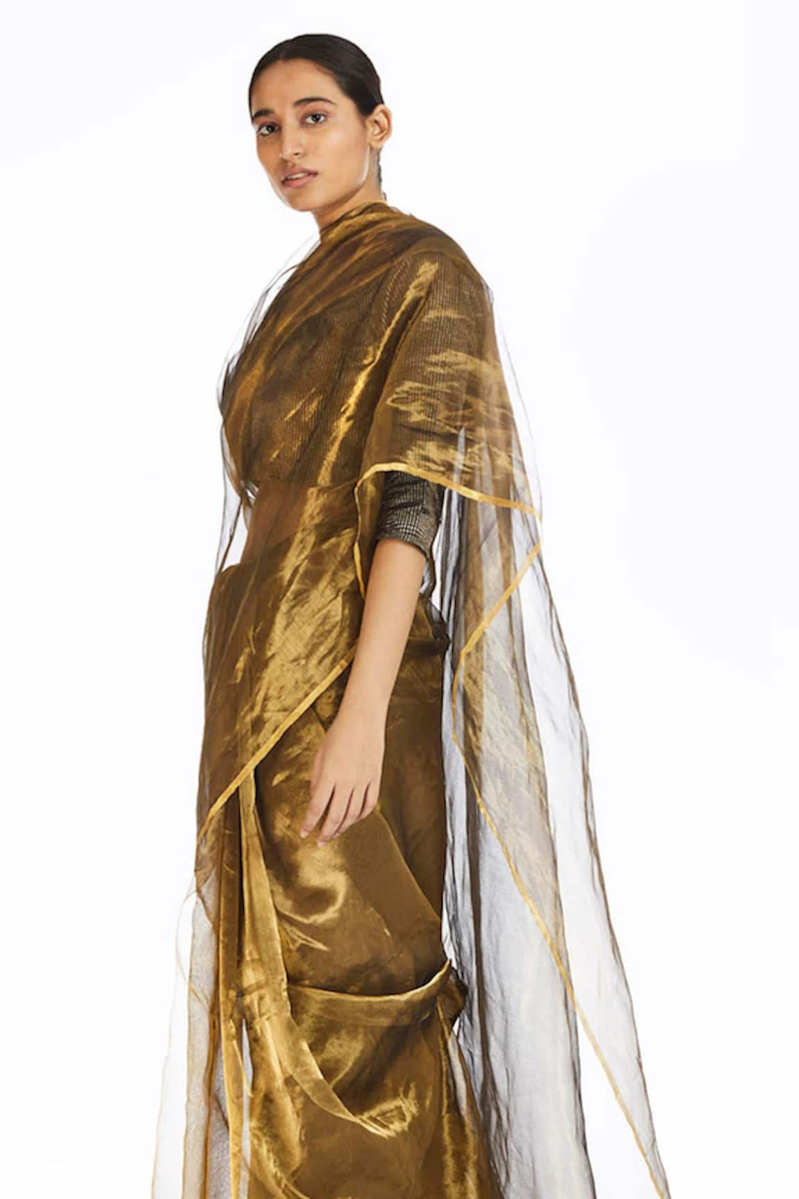 Akaaro Handwoven Silk Saree