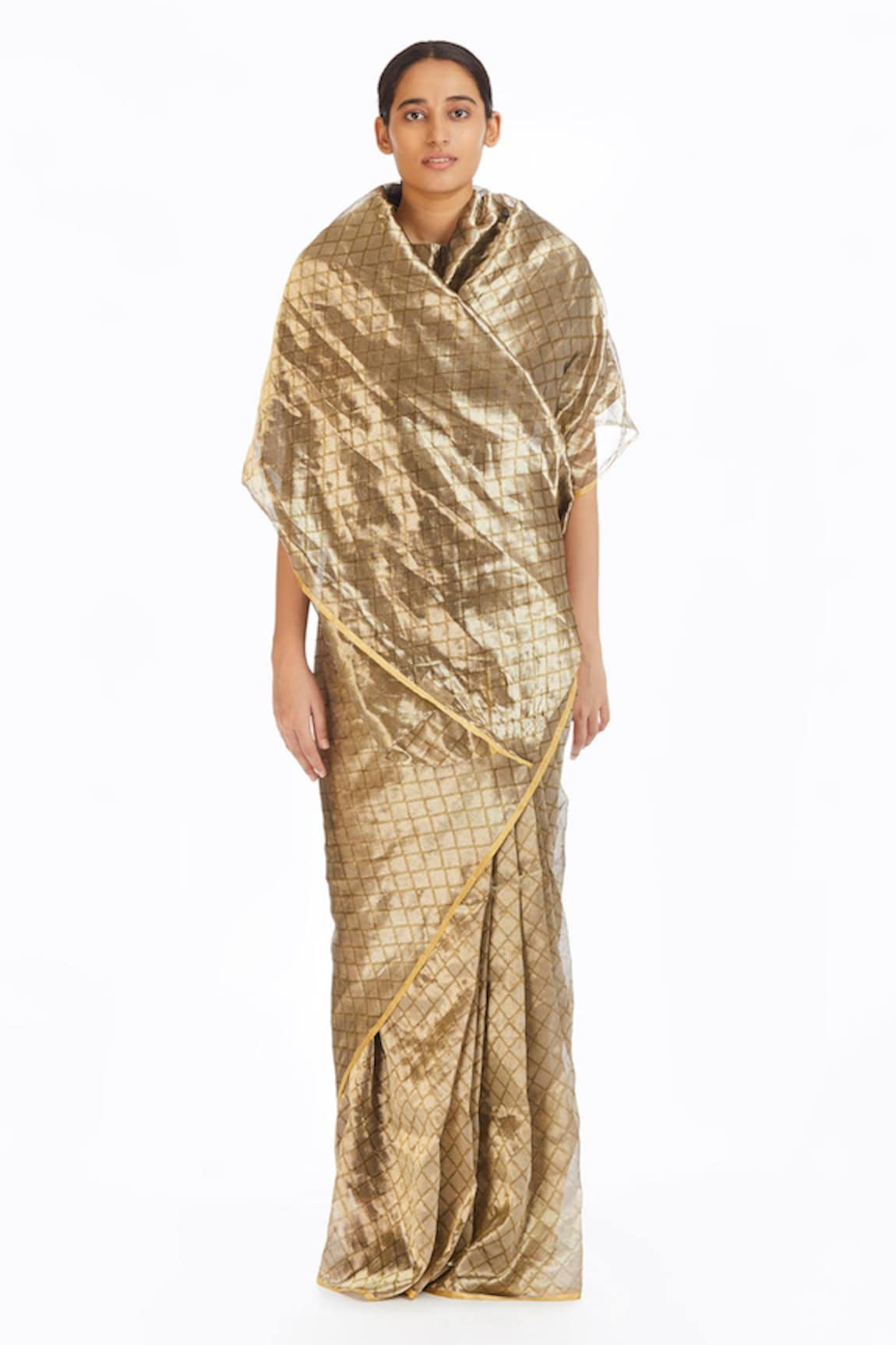 Akaaro Handwoven Silk Saree