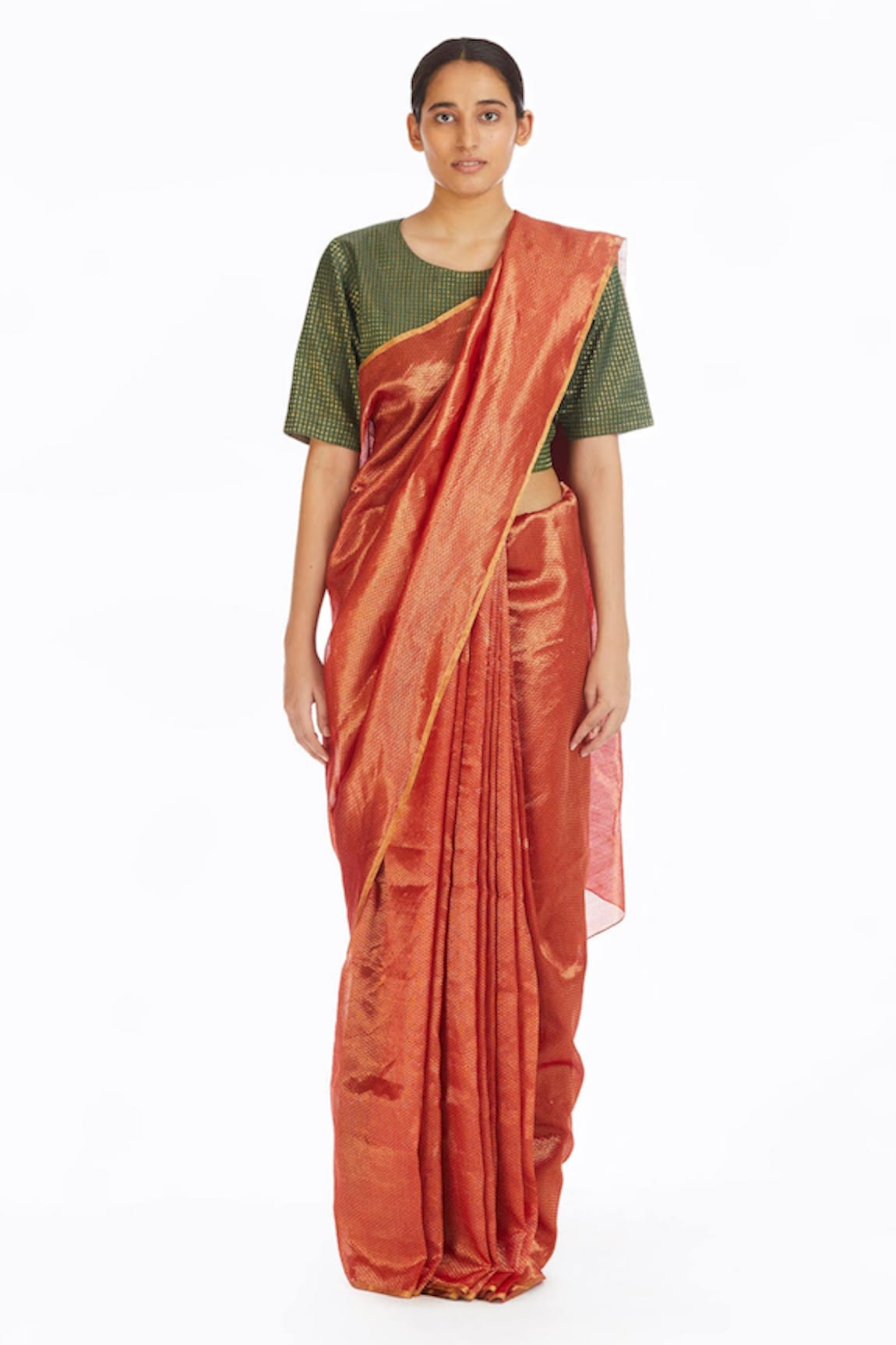 Akaaro Handwoven Silk Saree