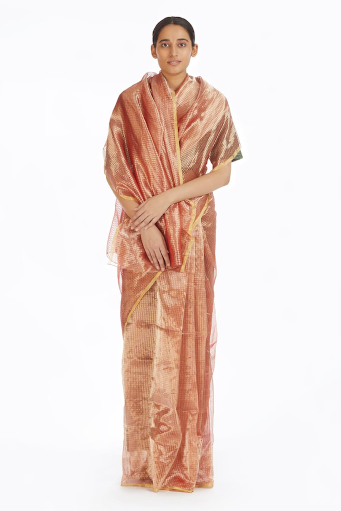 Akaaro Handwoven Silk Saree