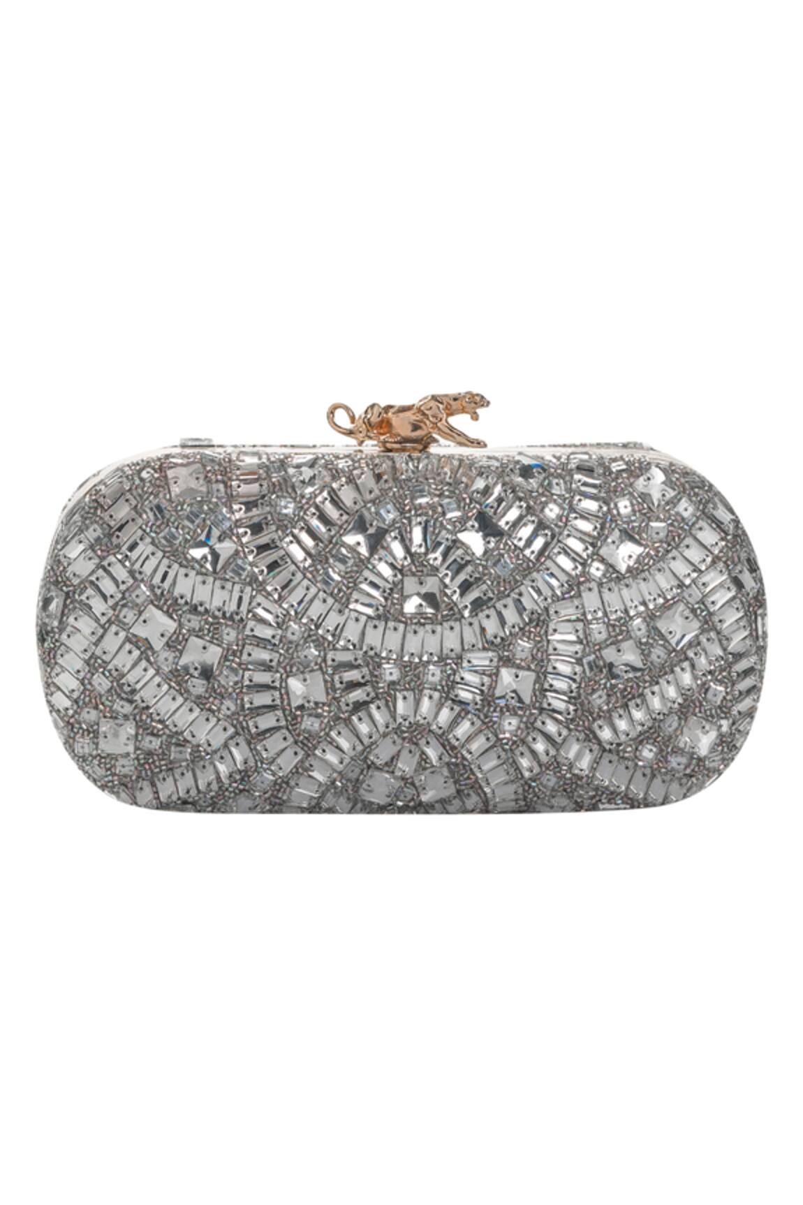 Aloha by PS Crystal Embellished Clutch 