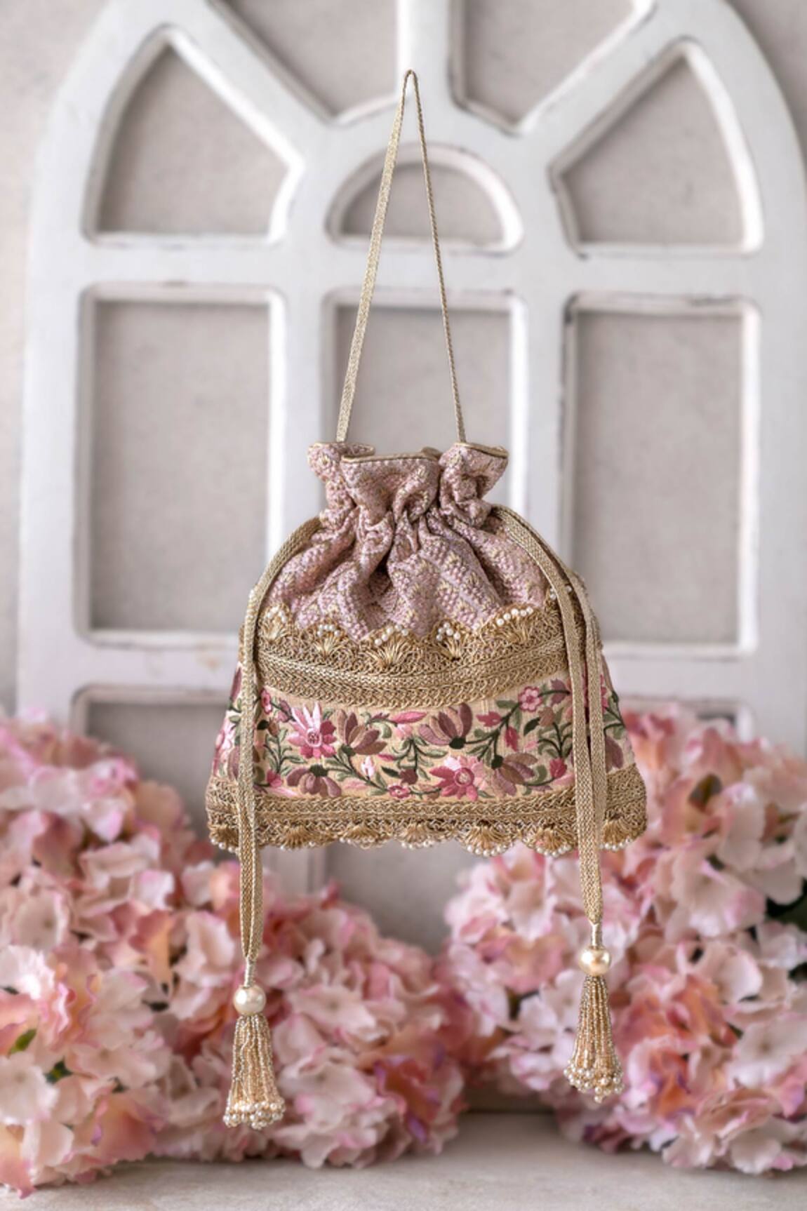 Amyra  Serenade Handcrafted Potli Bag Single Pc