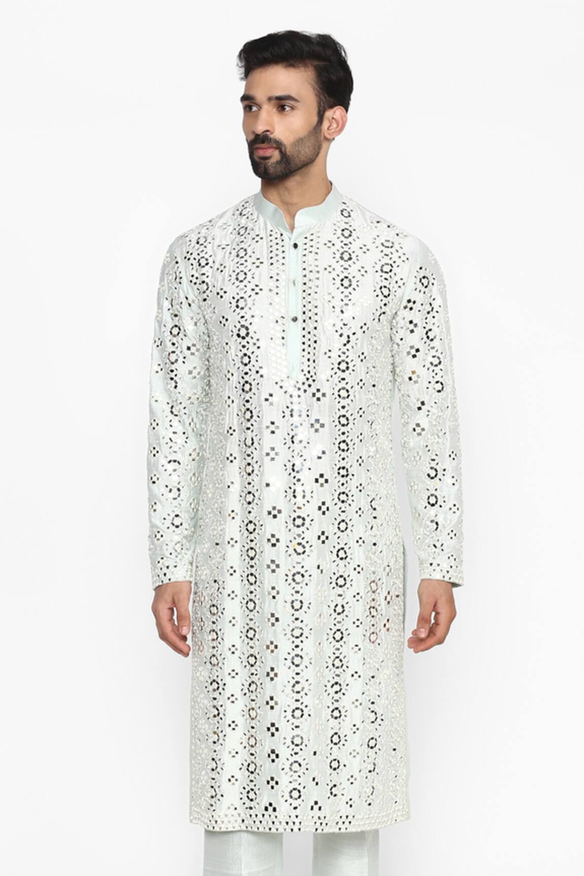 Abhinav Mishra Embroidered Long Kurta