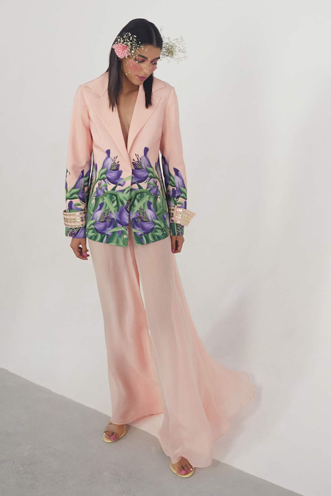 Limerick By Abirr N' Nanki Flared Pant 