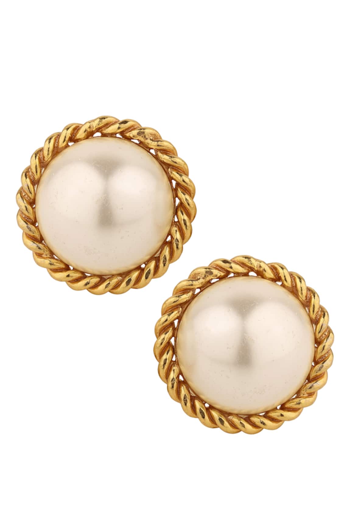 Anaash Pearl Stud Earrings