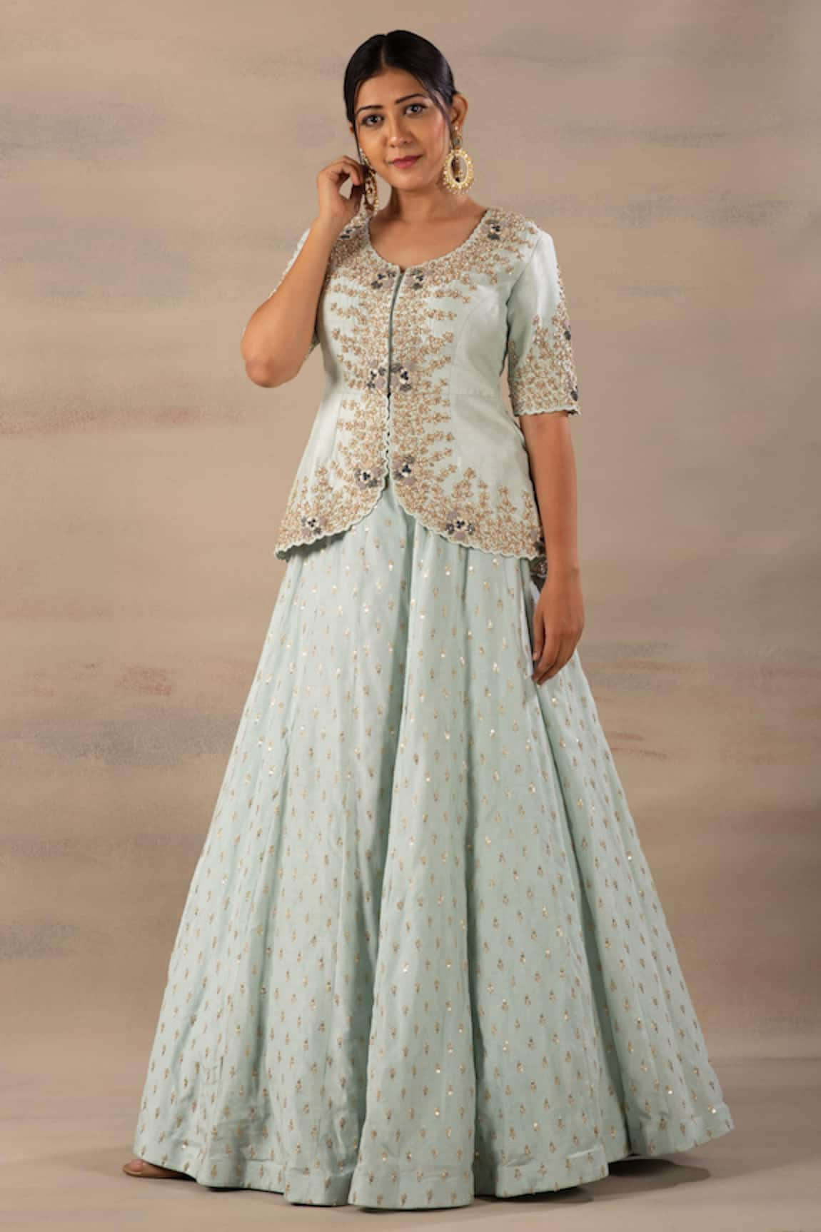 Anupraas by Nishant and Rahul Embroidered Lehenga & Top 