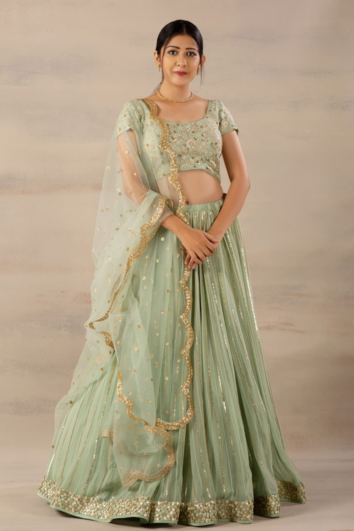 Anupraas by Nishant and Rahul Embroidered Lehenga Set