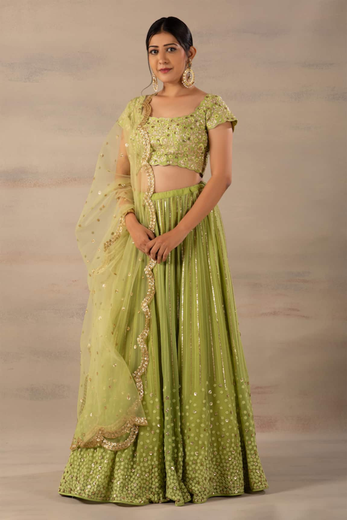 Anupraas by Nishant and Rahul Embroidered Lehenga Set