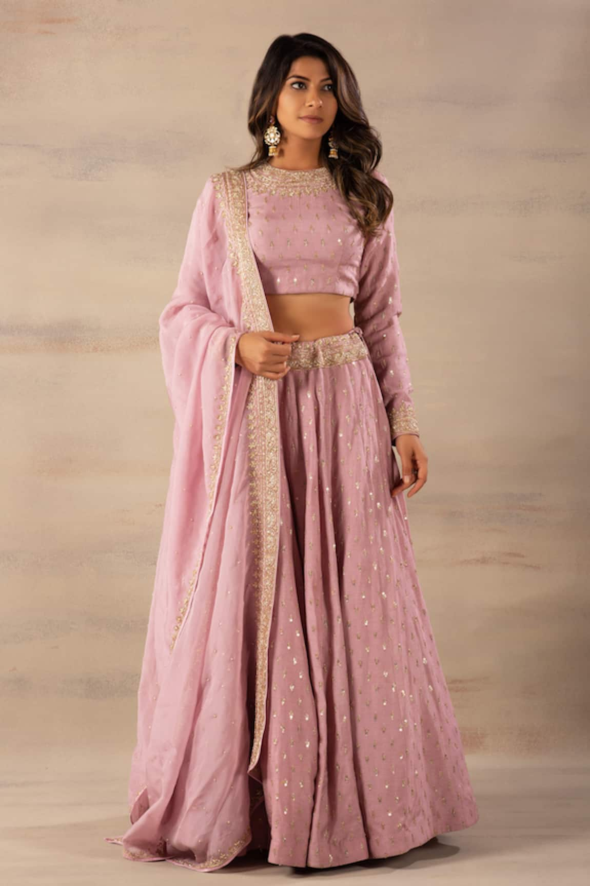 Anupraas by Nishant and Rahul Embroidered Lehenga Set