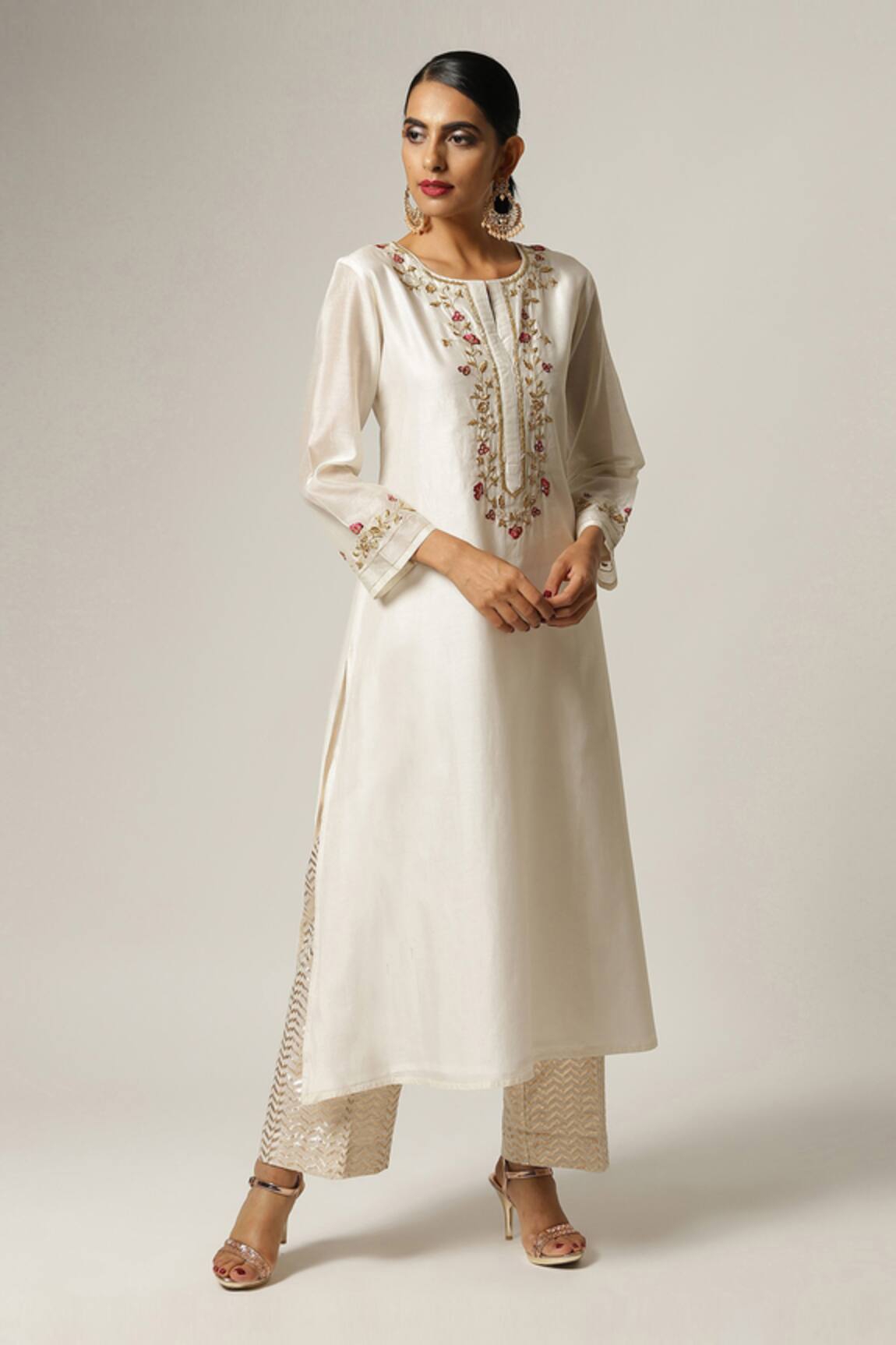 Anantaa by Roohi Silk Chanderi Palazzo