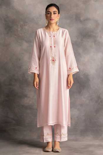 Anantaa By Roohi Silk Chanderi Kurta 