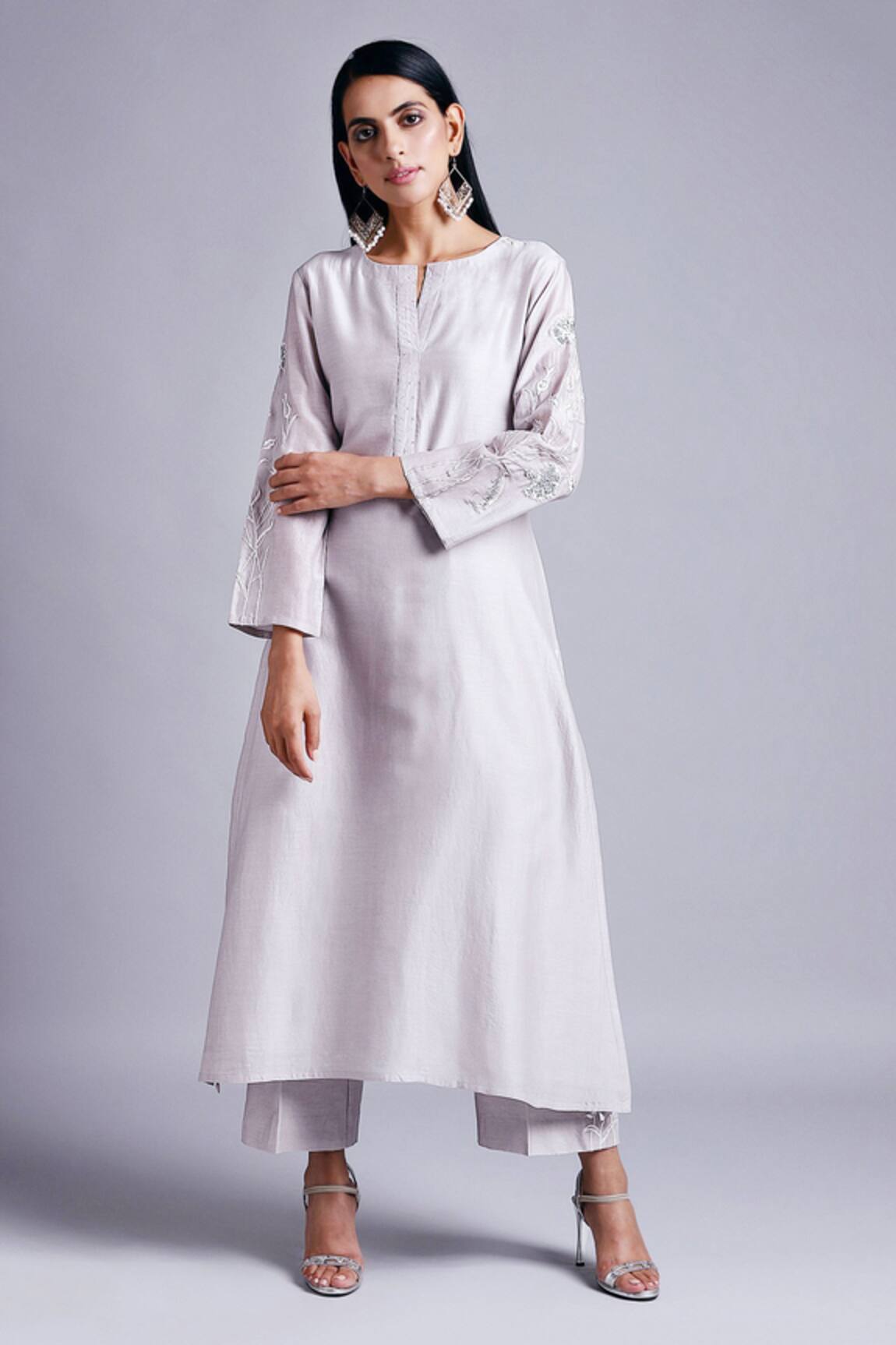 Anantaa By Roohi Silk Chanderi Kurta