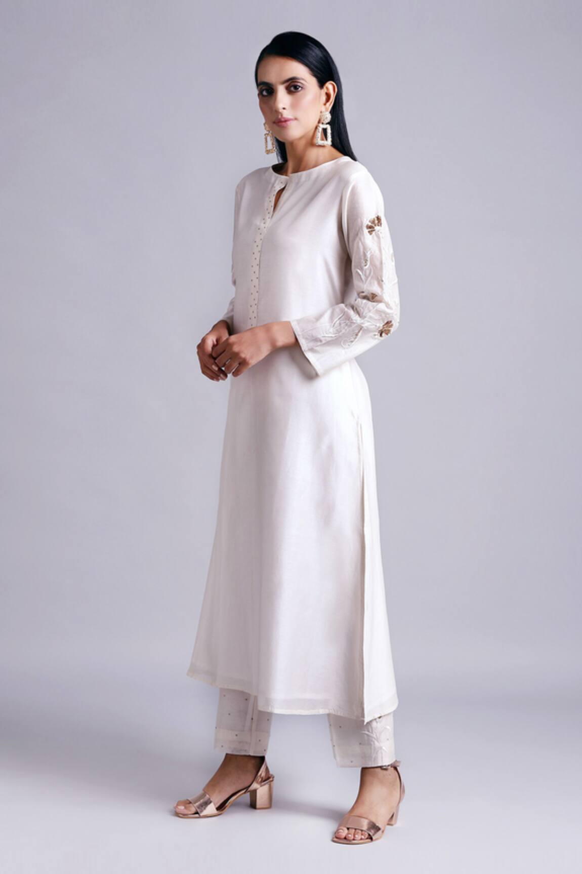 Anantaa by Roohi Silk Chanderi Kurta 