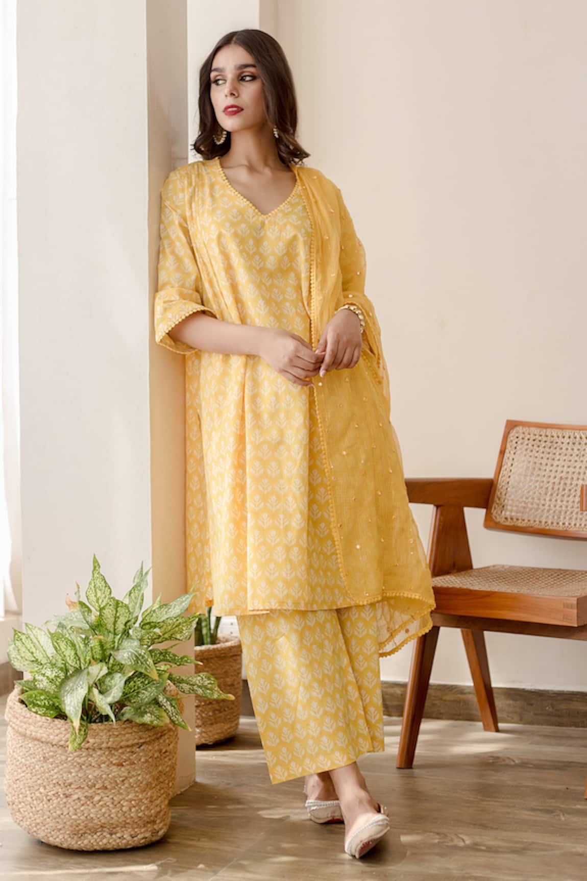 Gulabo Jaipur Cotton Floral Print Kurta Set