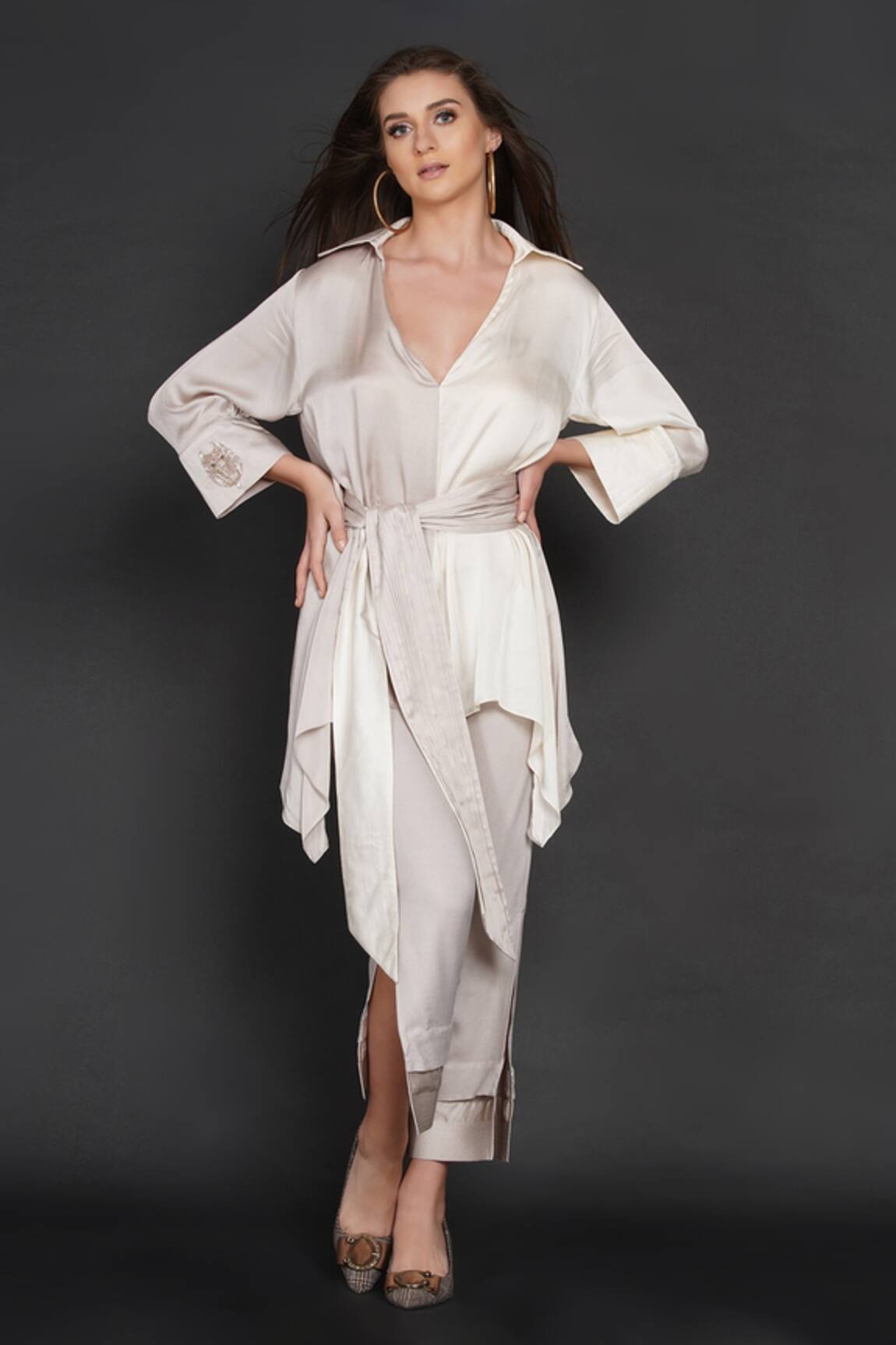 Angry Owl Colorblock Top