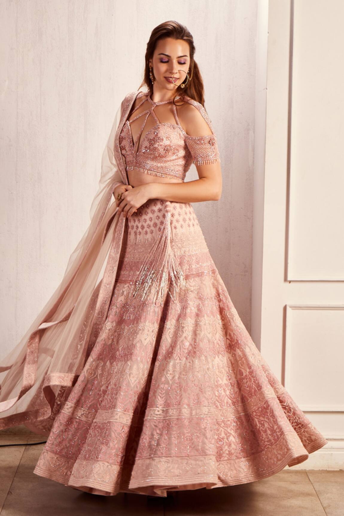 Asra Aari Embroidered Lehenga Set 