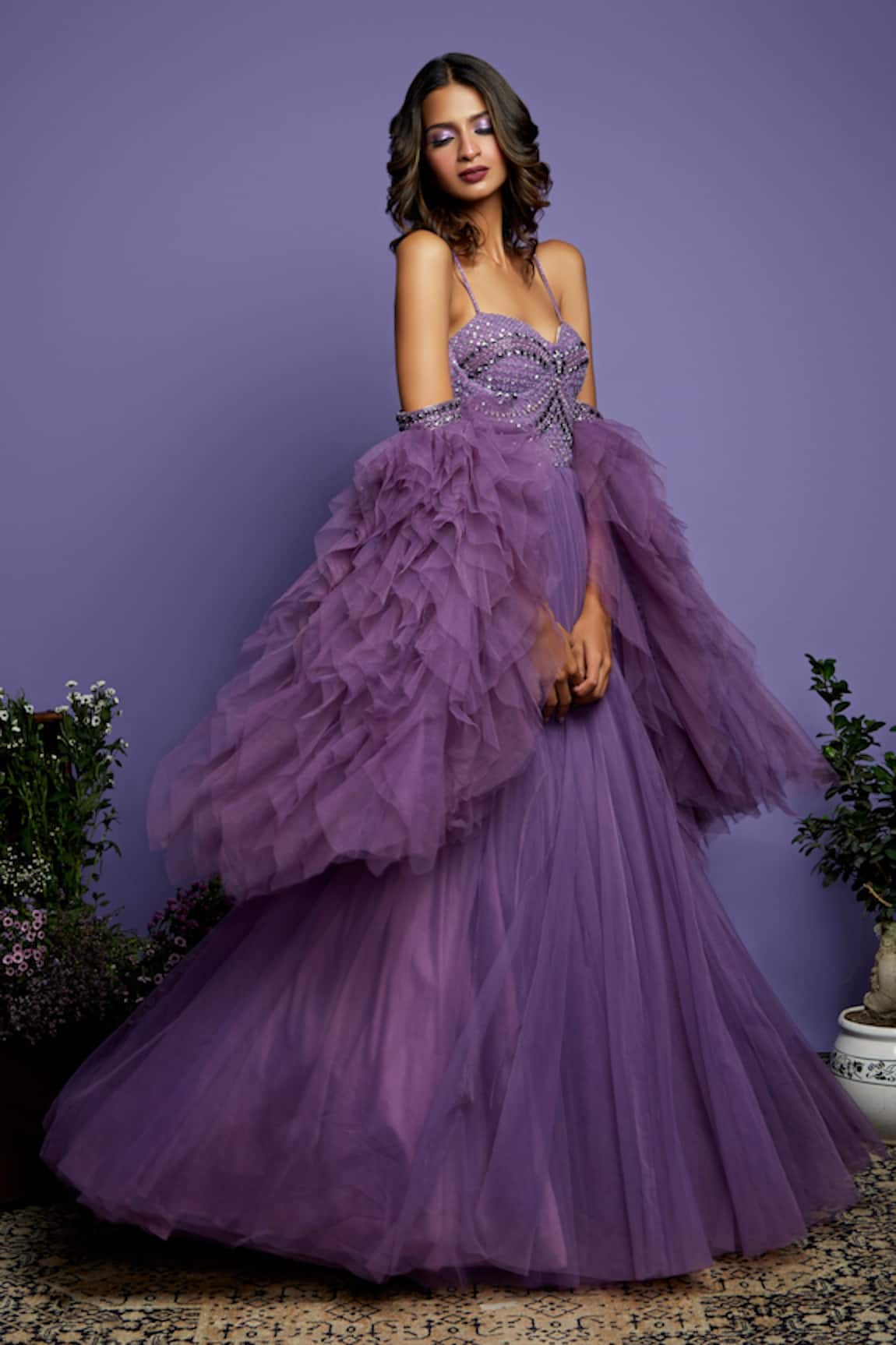 Purple Wedding Dresses: 12 Admirable Styles For Bride | Purple wedding  guest dresses, Purple wedding dress, Colored wedding dresses