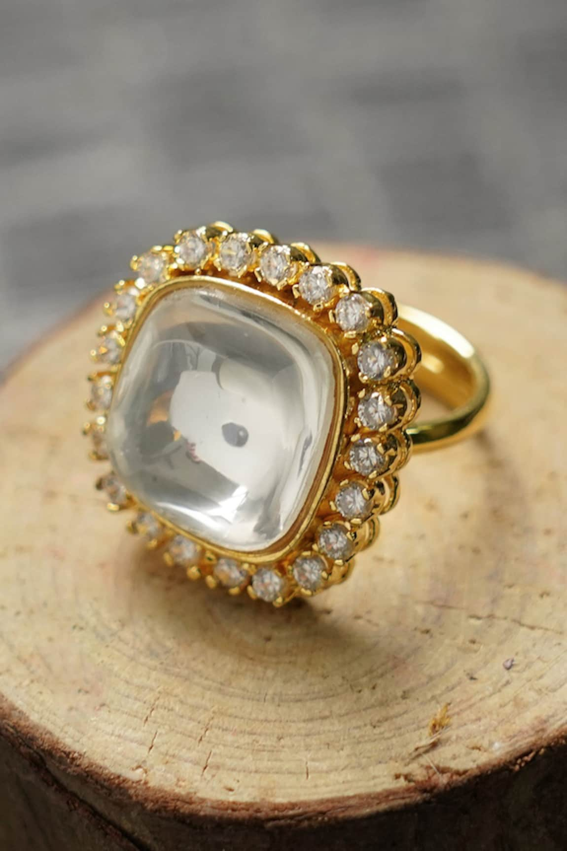 Auraa Trends Kundan Ring