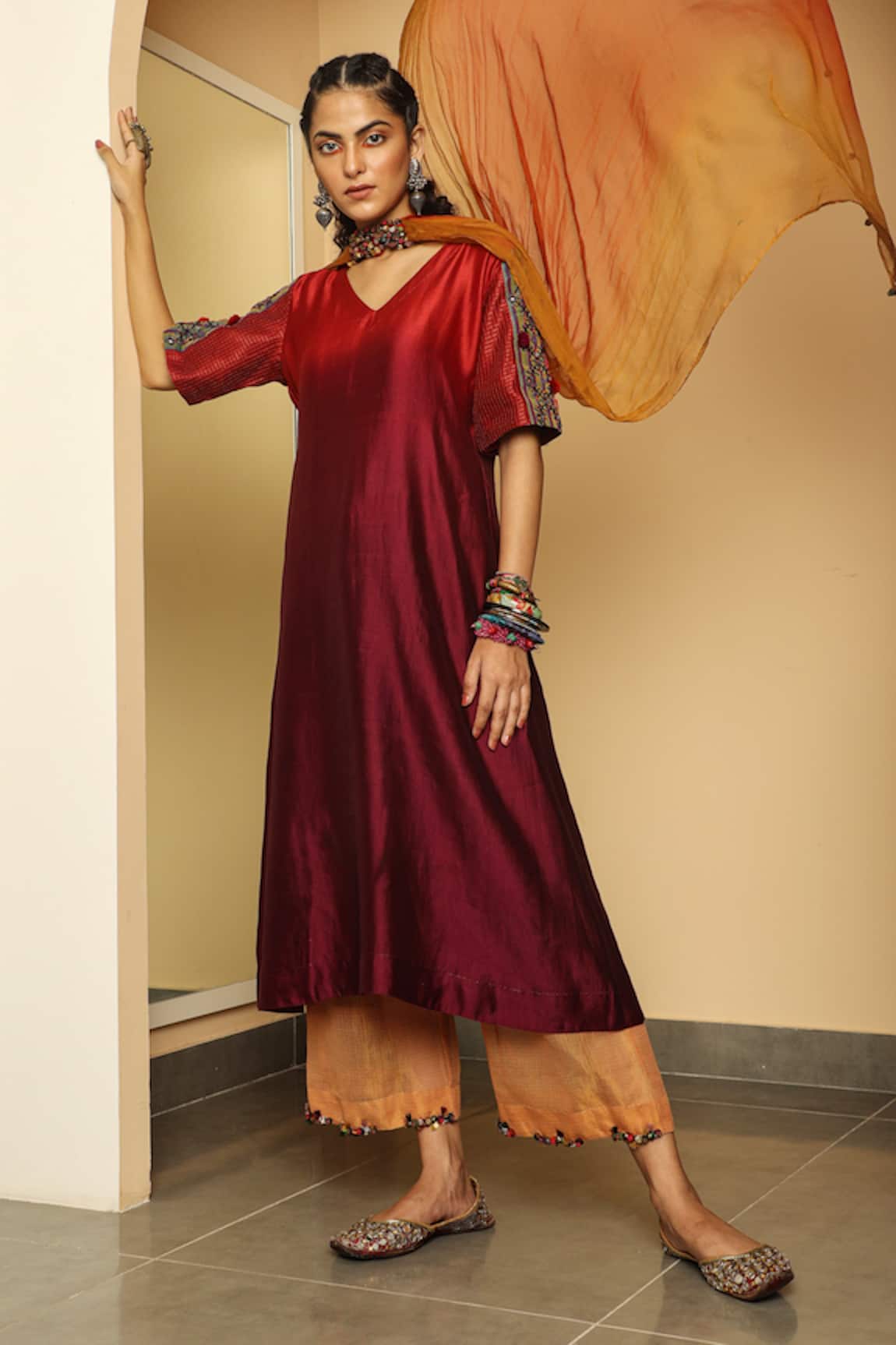 Medha Dyed Dupatta 