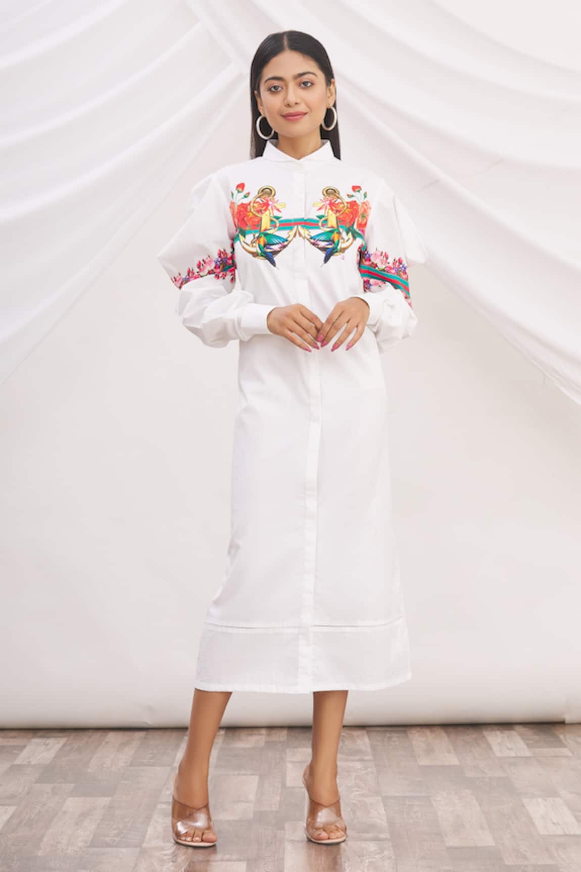 Mr. Ajay Kumar Cotton Shirt Dress
