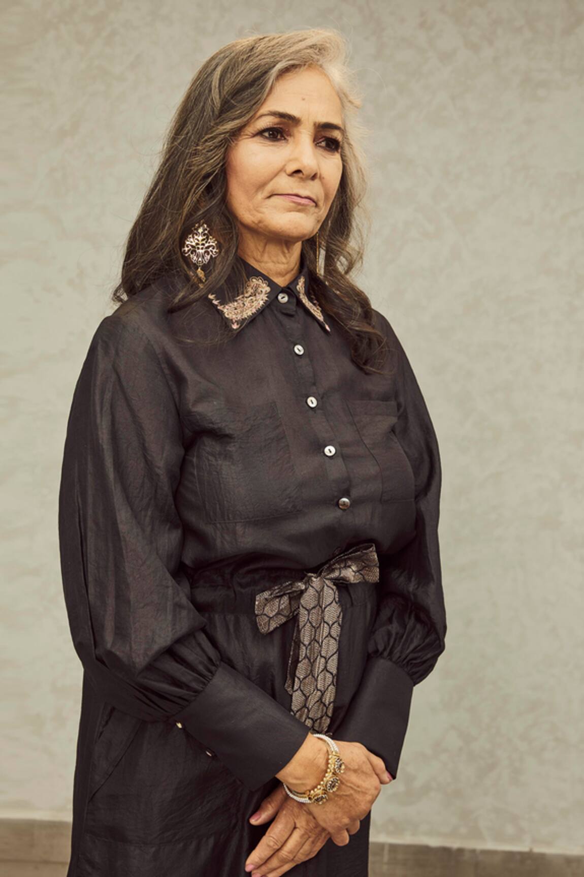 House Of Three Sayonee Silk Tunic