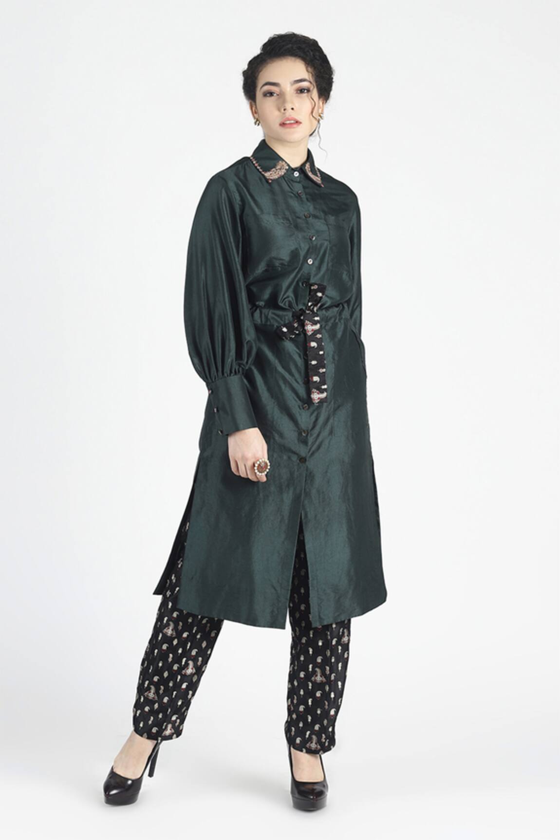 House Of Three Sayonee Silk Tunic