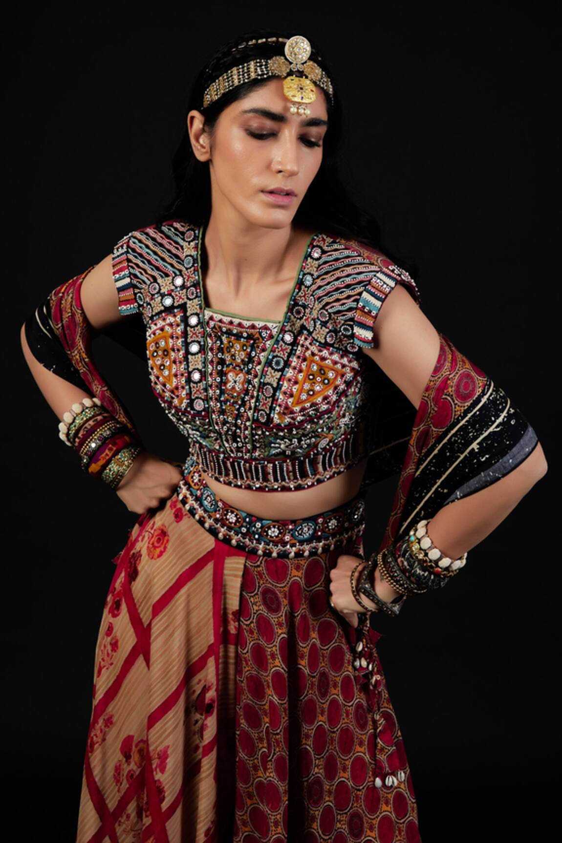 Aseem Kapoor Kamya Embroidered Blouse 