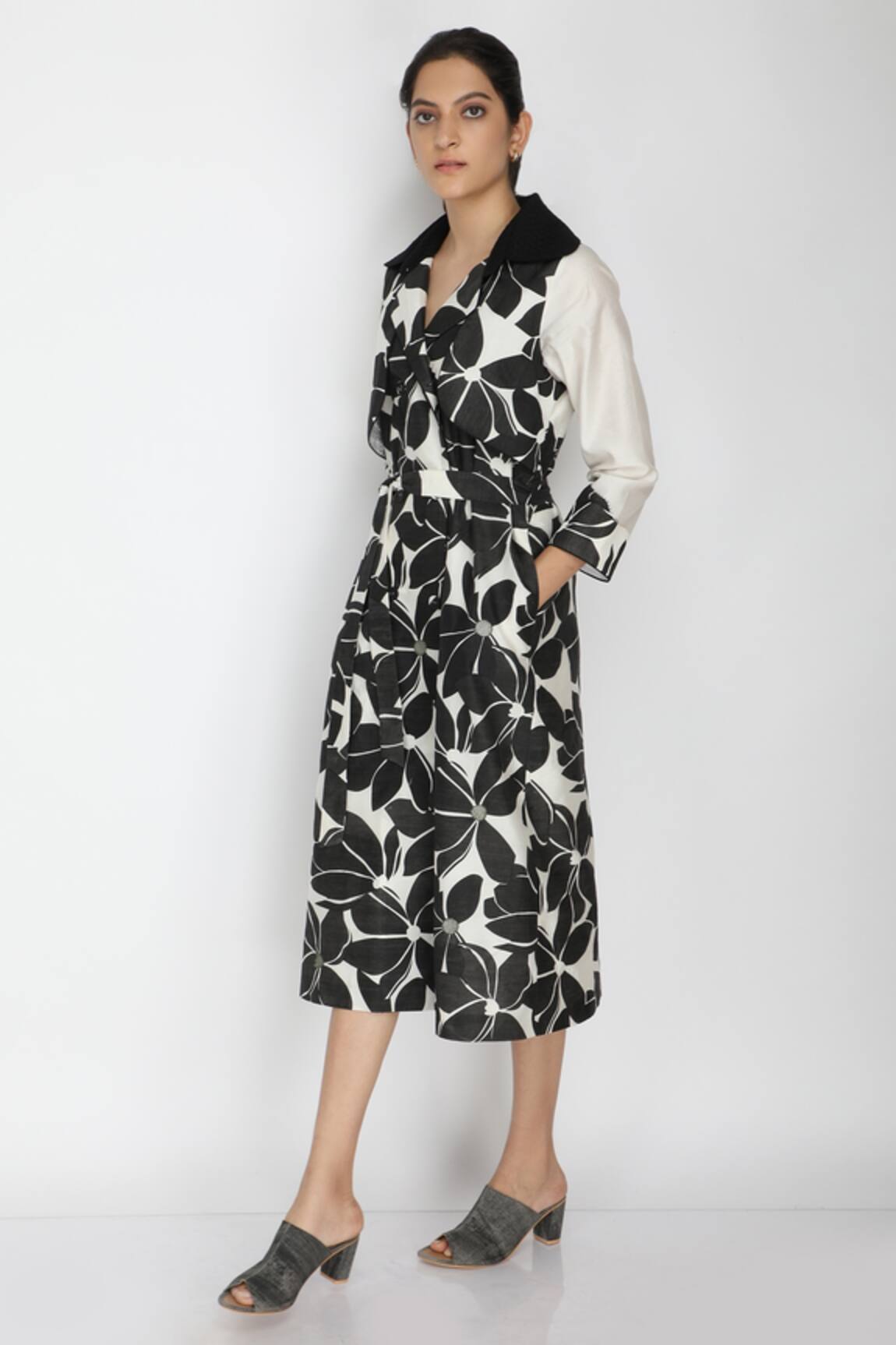 Arcvsh By Pallavi Singh Floral Print Dress