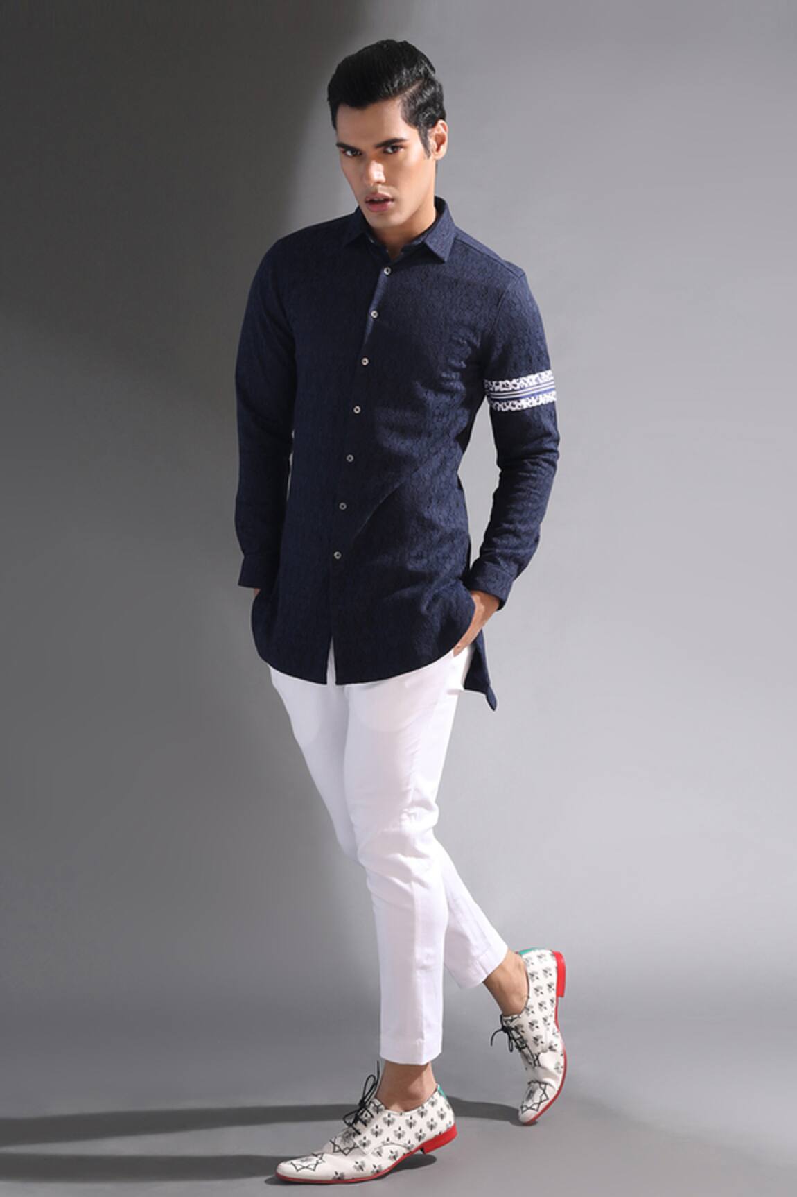Mr. Ajay Kumar Aakesh Lace Shirt