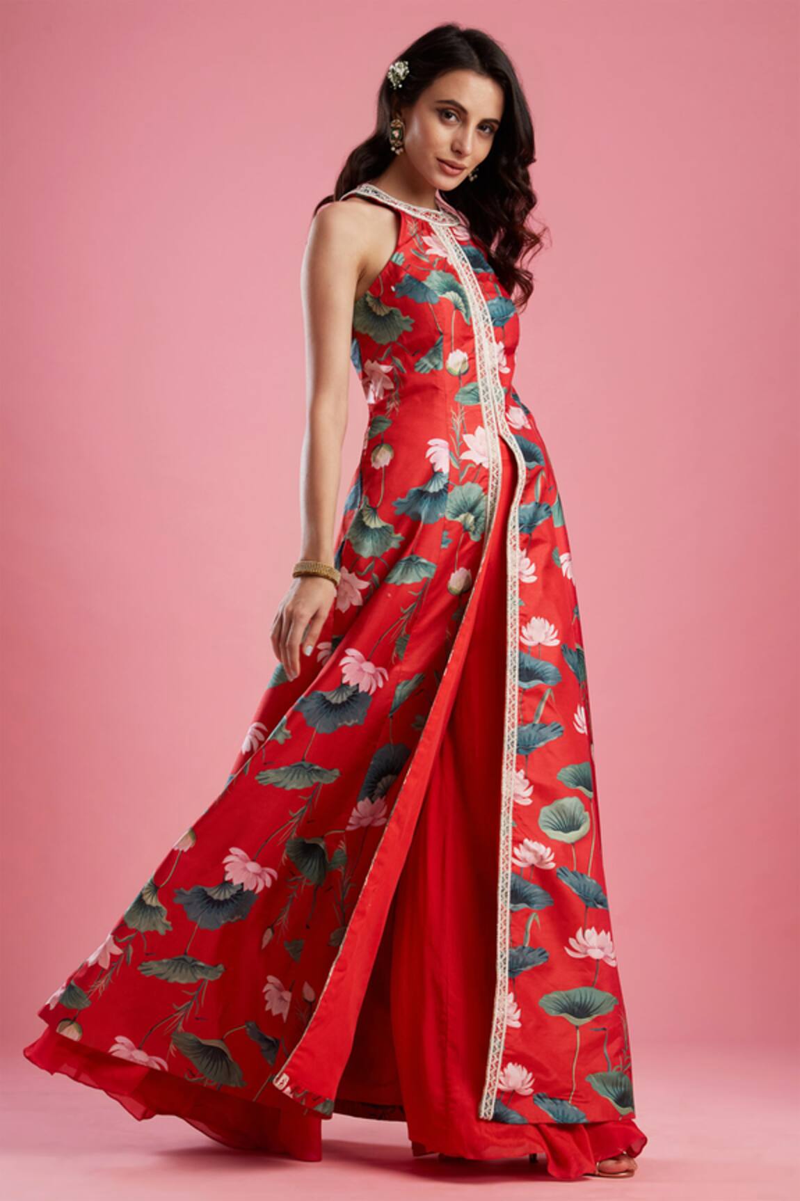Aayushi Maniar Printed Kurta & Palazzo Set