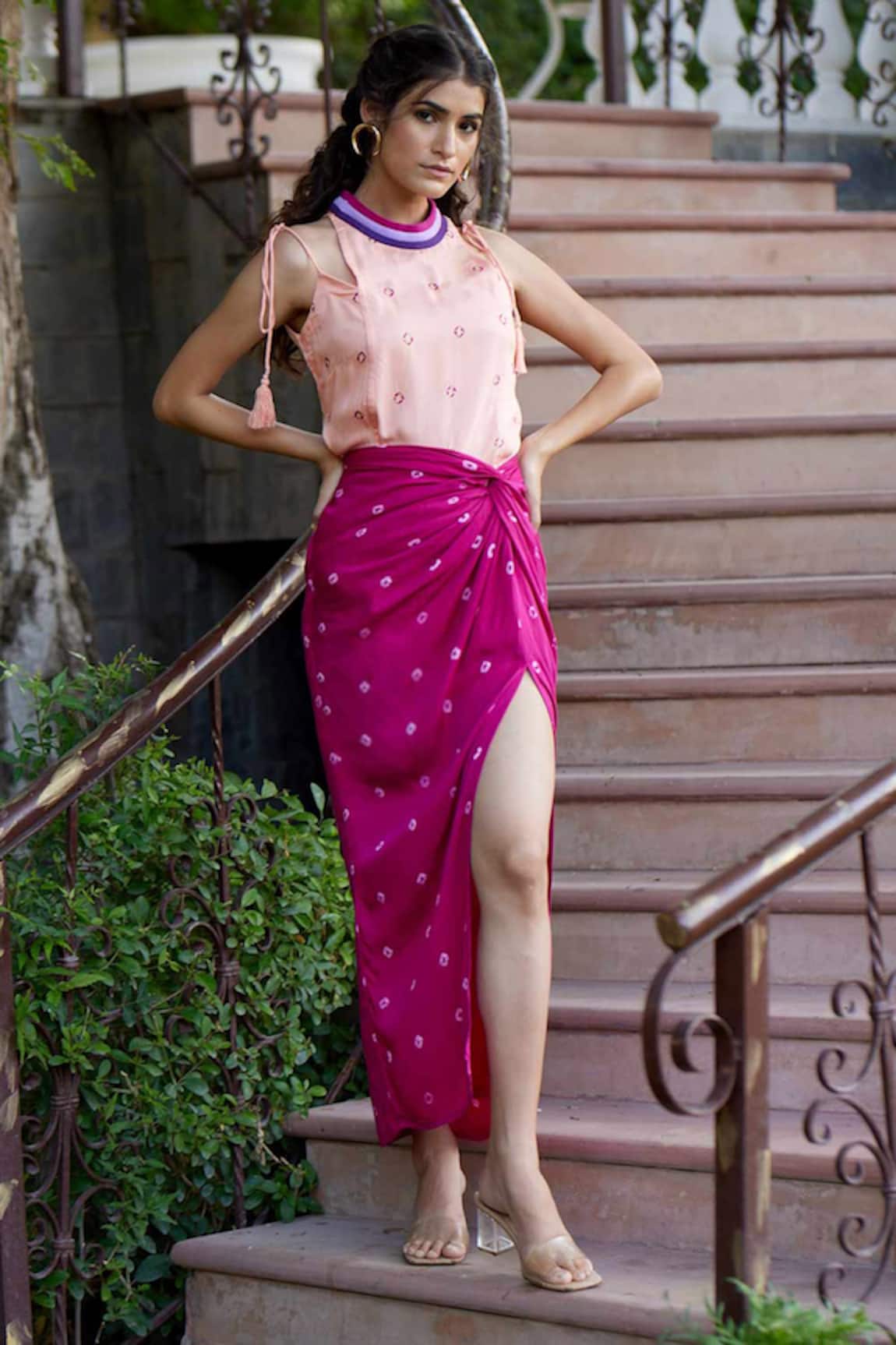 Aapro Barcelona Top & Skirt Set