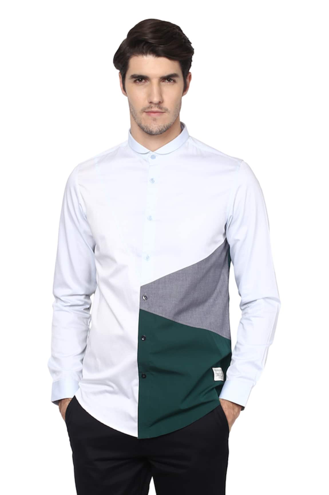 Lacquer Embassy Colorblock Shirt