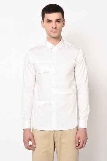 Lacquer Embassy Cotton Slim Fit Shirt 