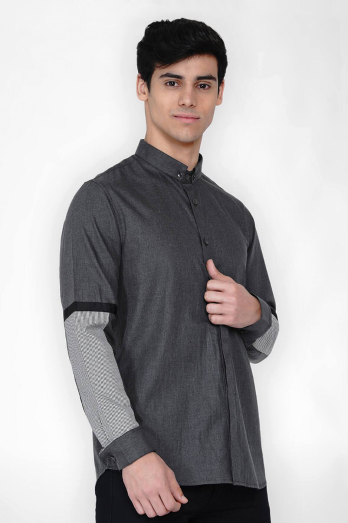 Lacquer Embassy Cut & Sew Casual Shirt