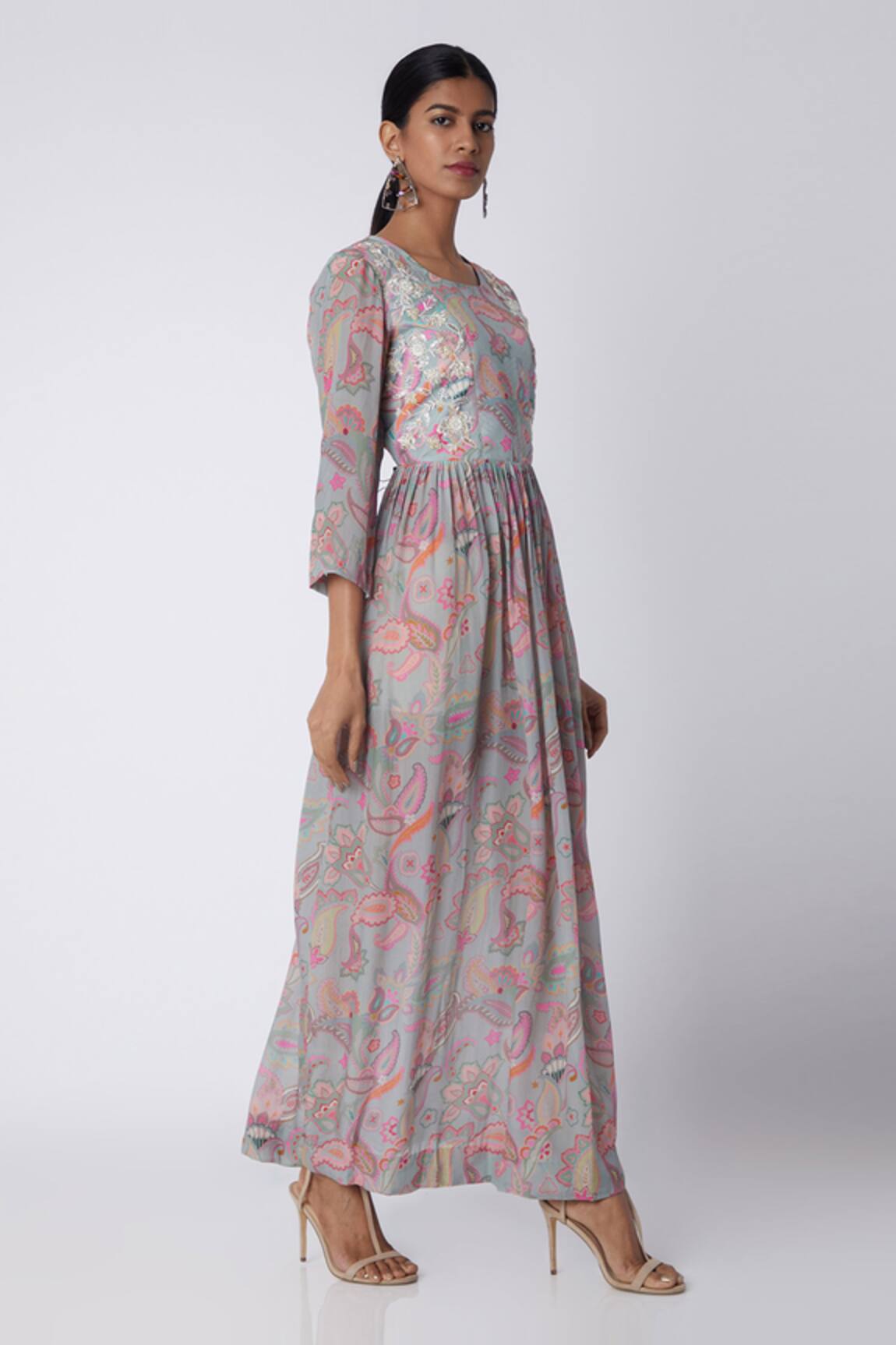 Archana Shah Printed Dress