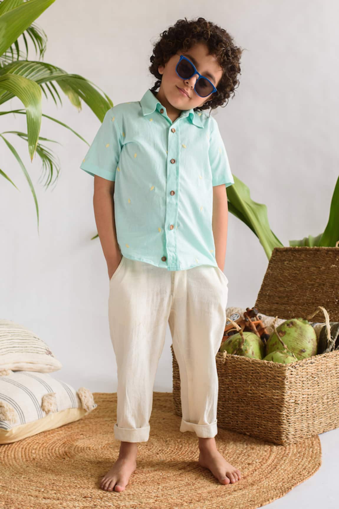 Littleens Embroidered Shirt