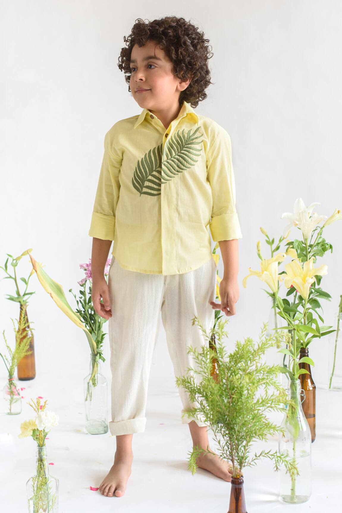 Littleens Embroidered Shirt
