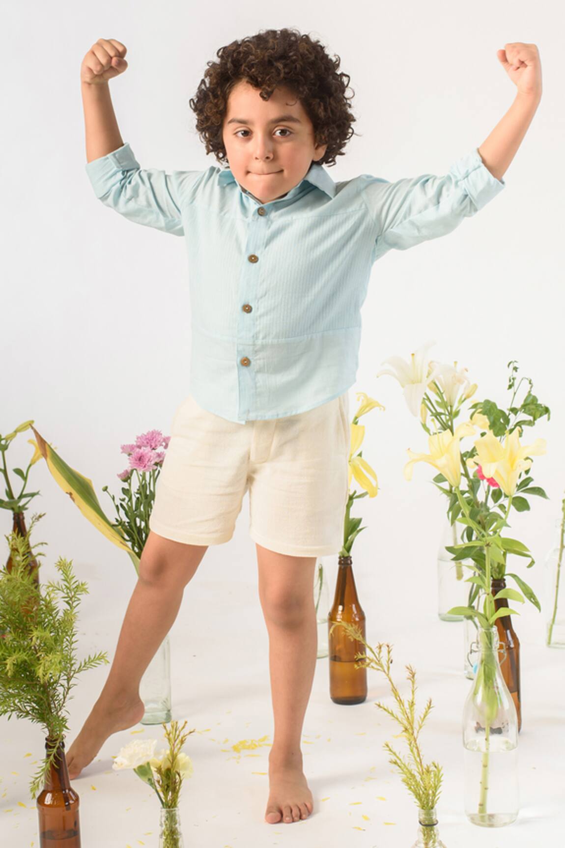 Littleens Organic Cotton Shorts 