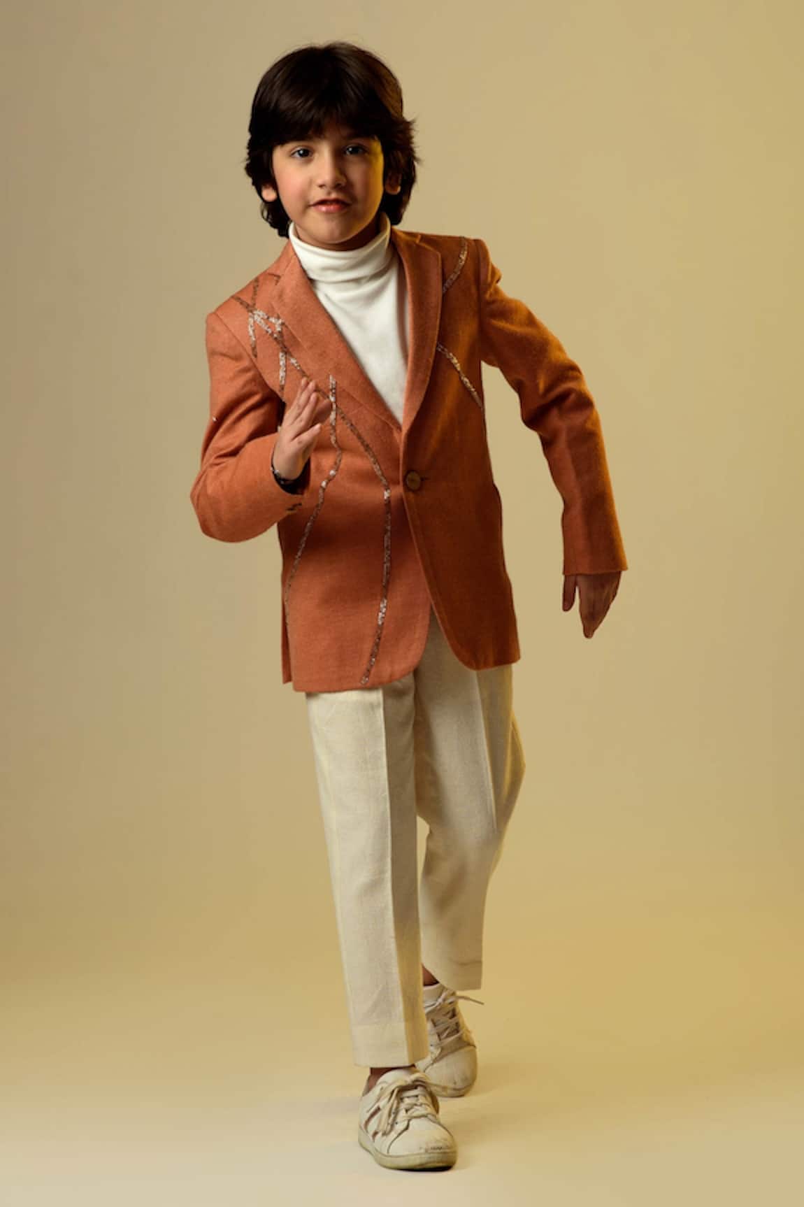 Littleens Embellished Blazer 