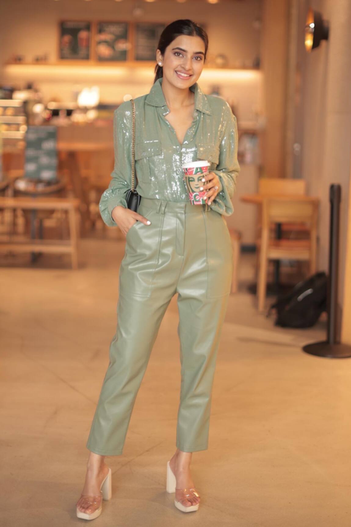 TORQADORN Sequin Work Shirt