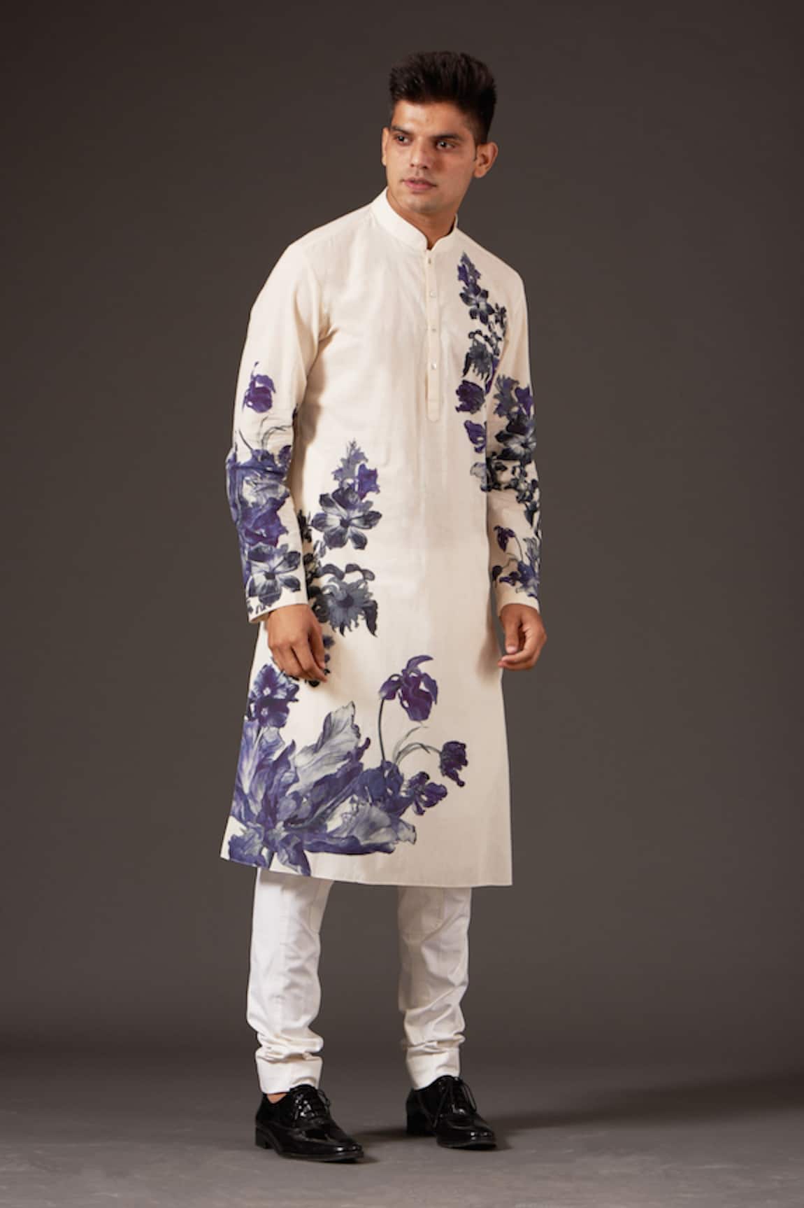 Balance by Rohit Bal Floral Print Kurta Set 