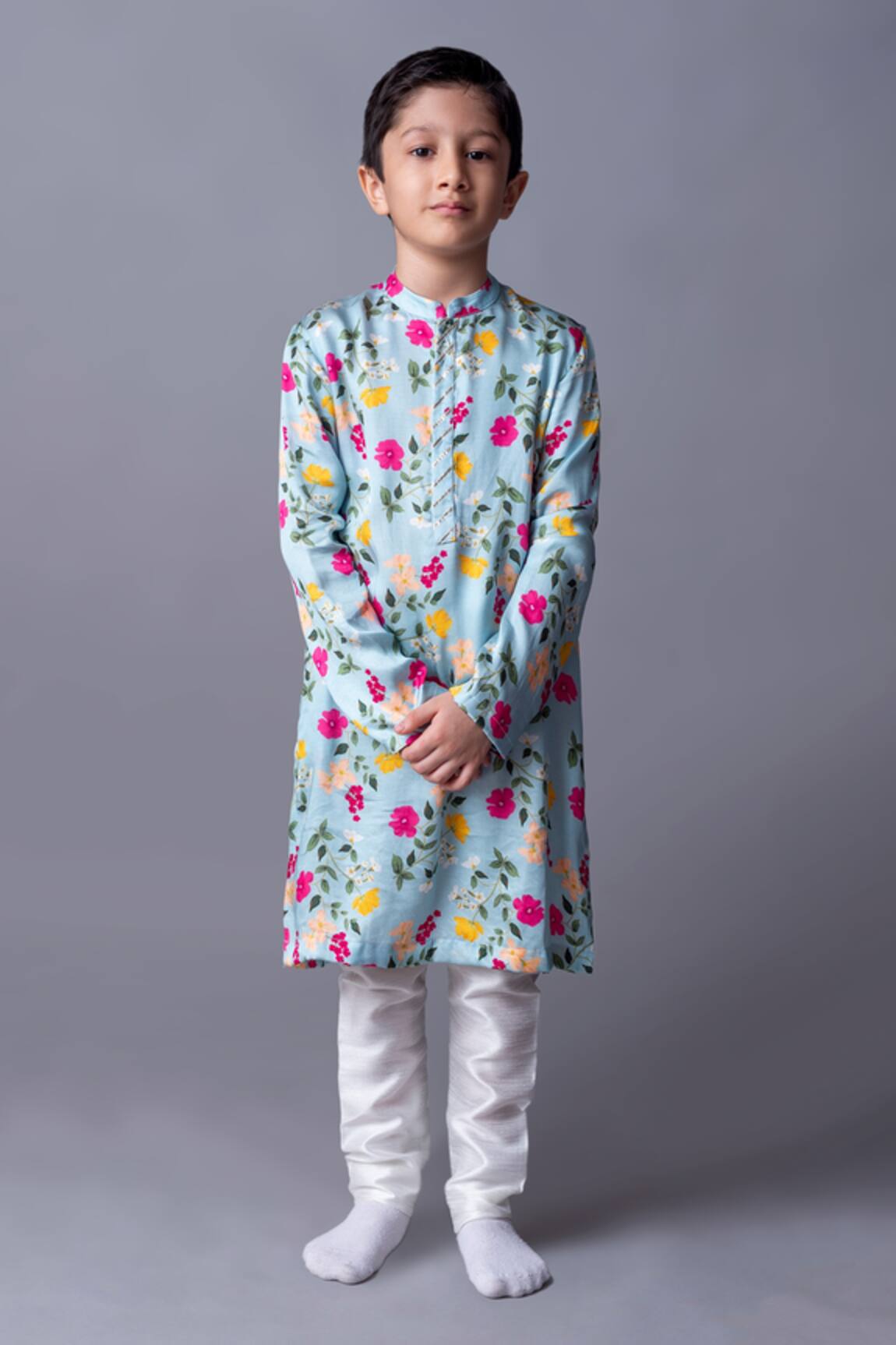 Ba Ba Baby clothing co Sky Bloom Kurta Set